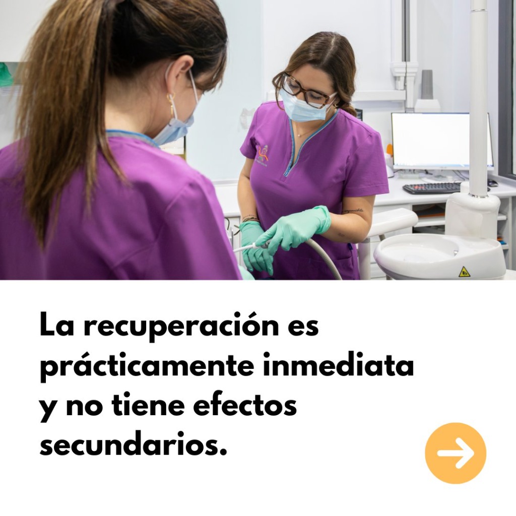 Especialistas dentales tratando a un paciente