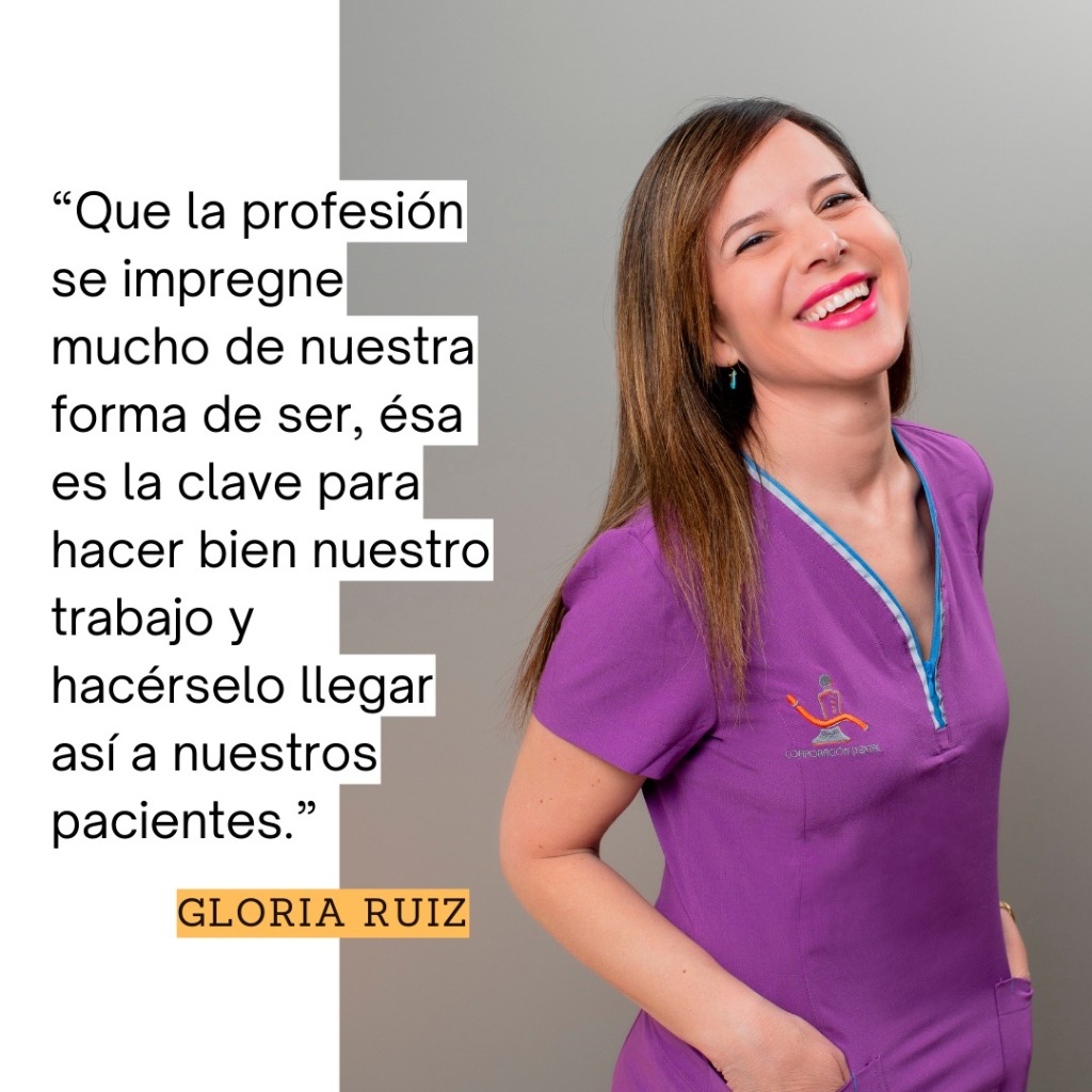 Gloria Ruiz sonriendo - Nuestra clave de trabajo
